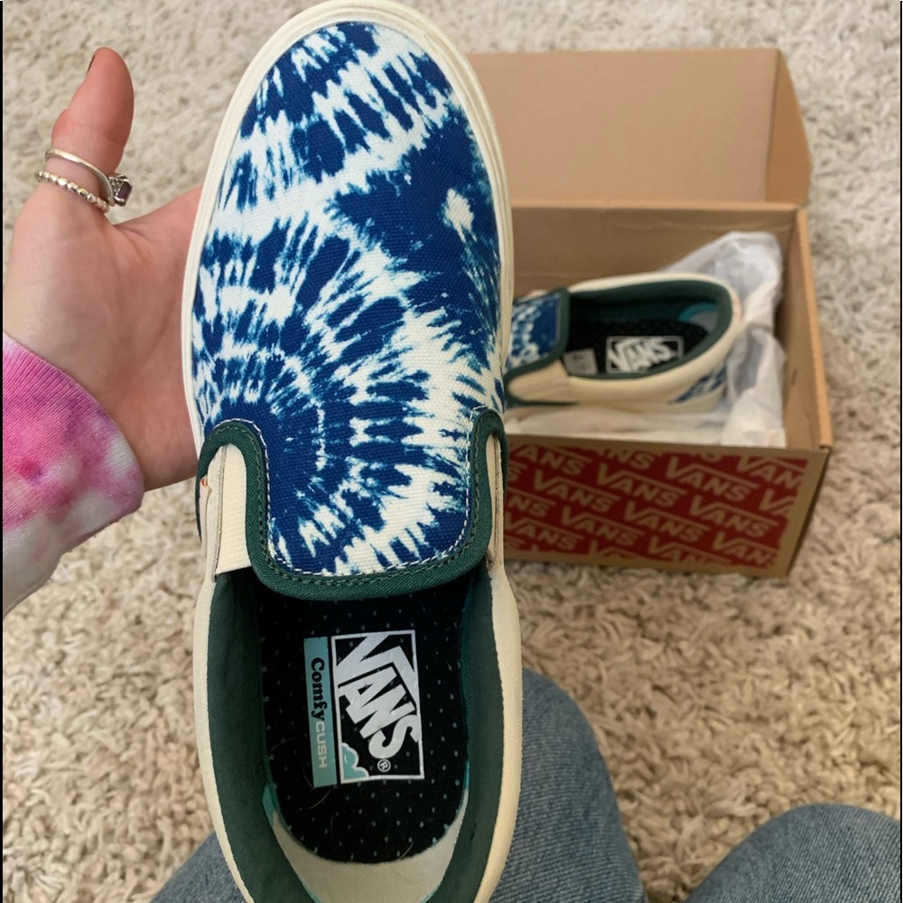 Tie dye vans